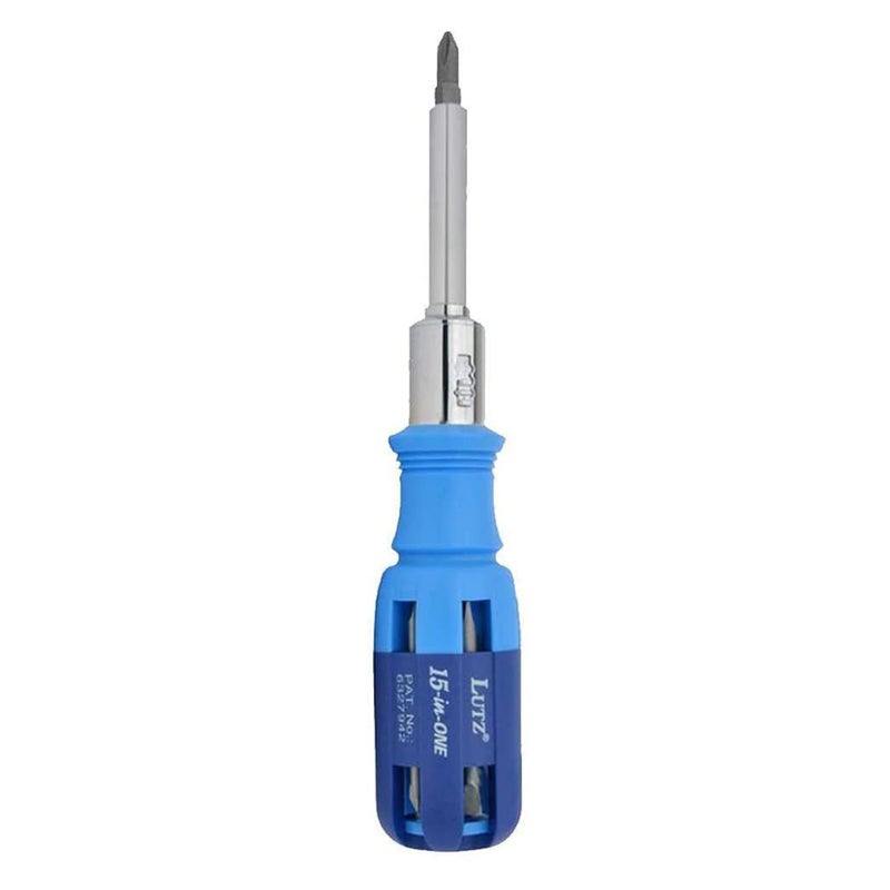 Lutz 15-in-1 Ratchet Screwdriver-YELLOW/BLACK - Image 4